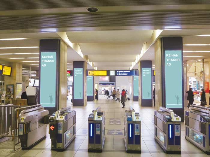 デジタルサイネージの写真