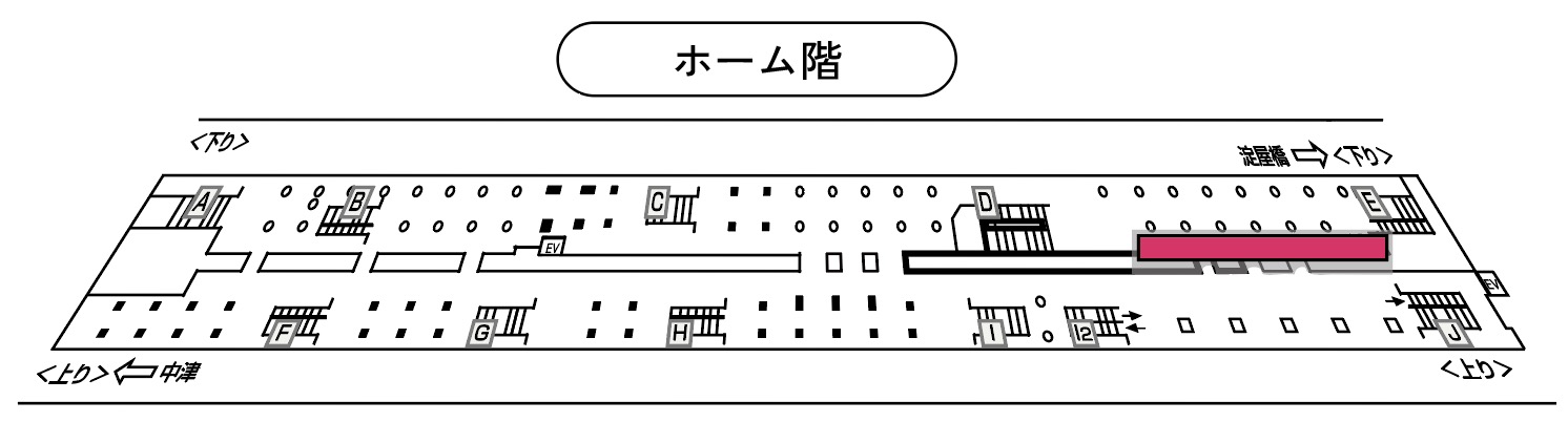 Umeda Arch Vision 配置図