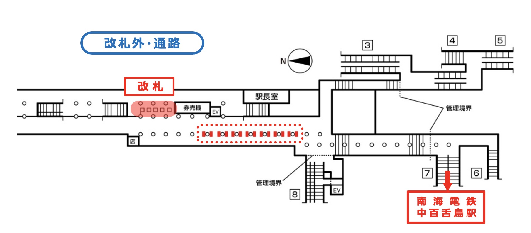 ネットワークビジョンなかもず 配置図