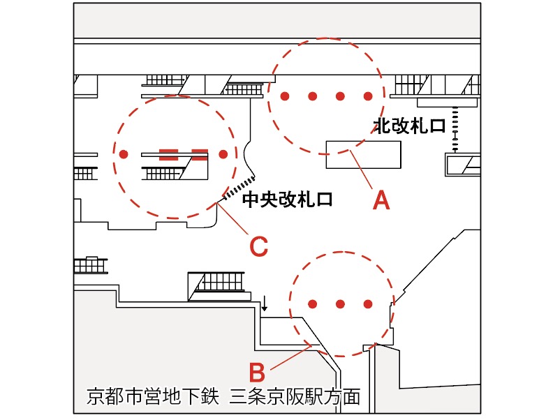 アド・コラム三条 配置図