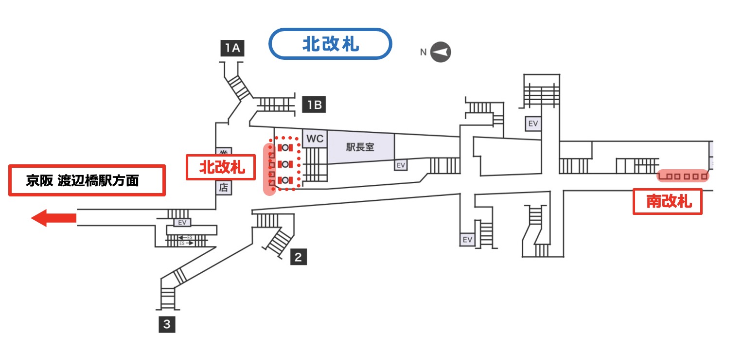 ネットワークビジョン肥後橋 配置図
