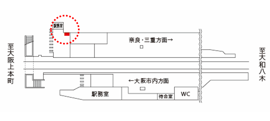 長瀬キャンパスボード 配置図