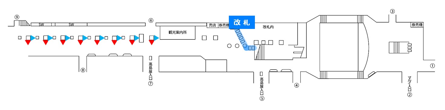 河原町セットA・B 配置図
