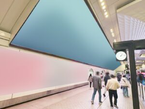大阪メトロ梅田アーチビジョン