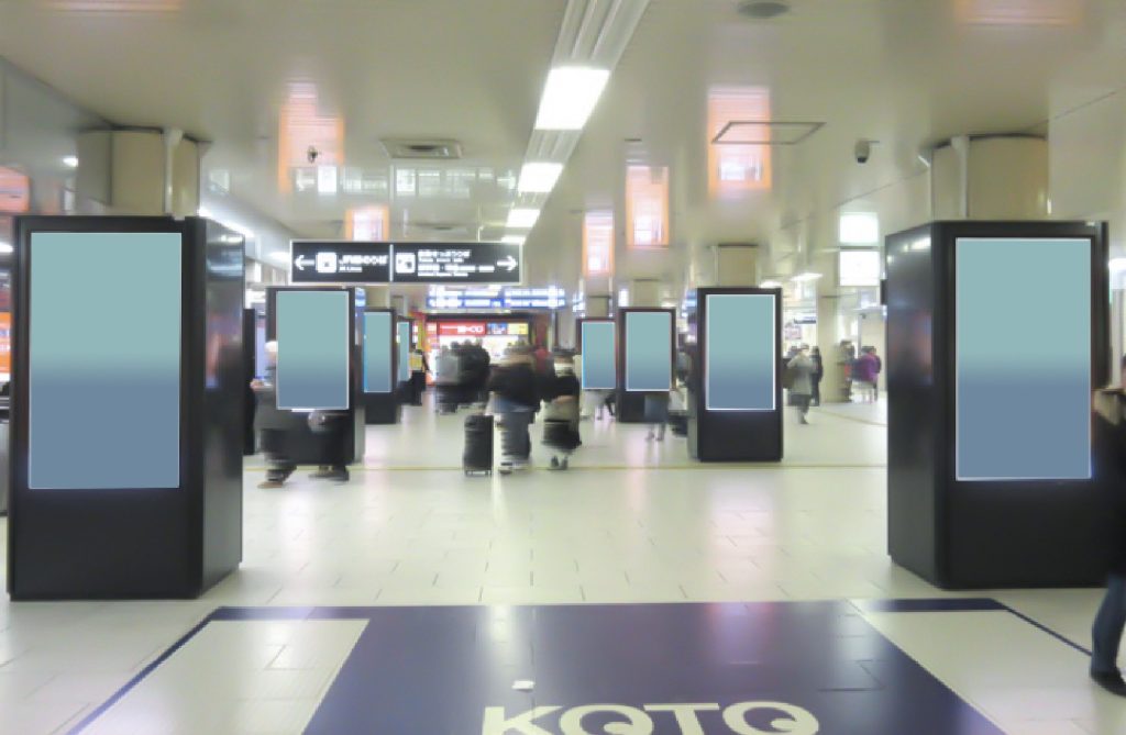 J・ADビジョンWEST 京都駅地下鉄連絡口セット