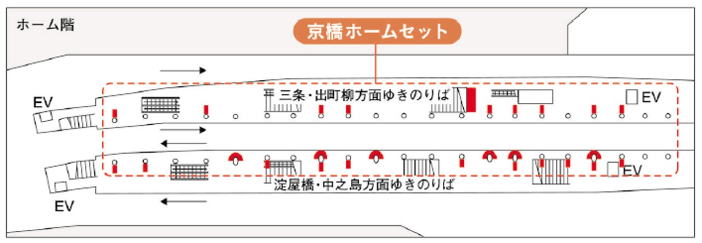 京橋ホームセット 配置図