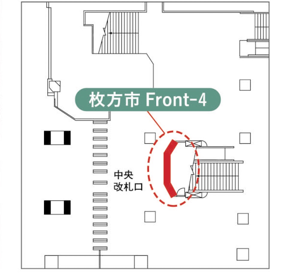 枚方市 Front-4 配置図