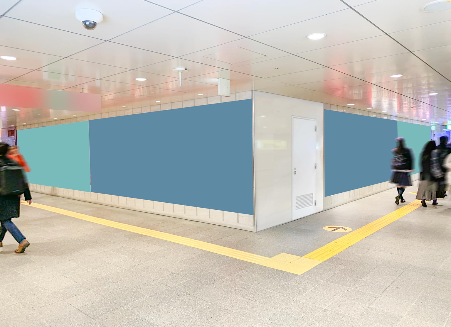 梅田クランクWALL | 阪急電車 | 京阪の交通広告ポータルサイト